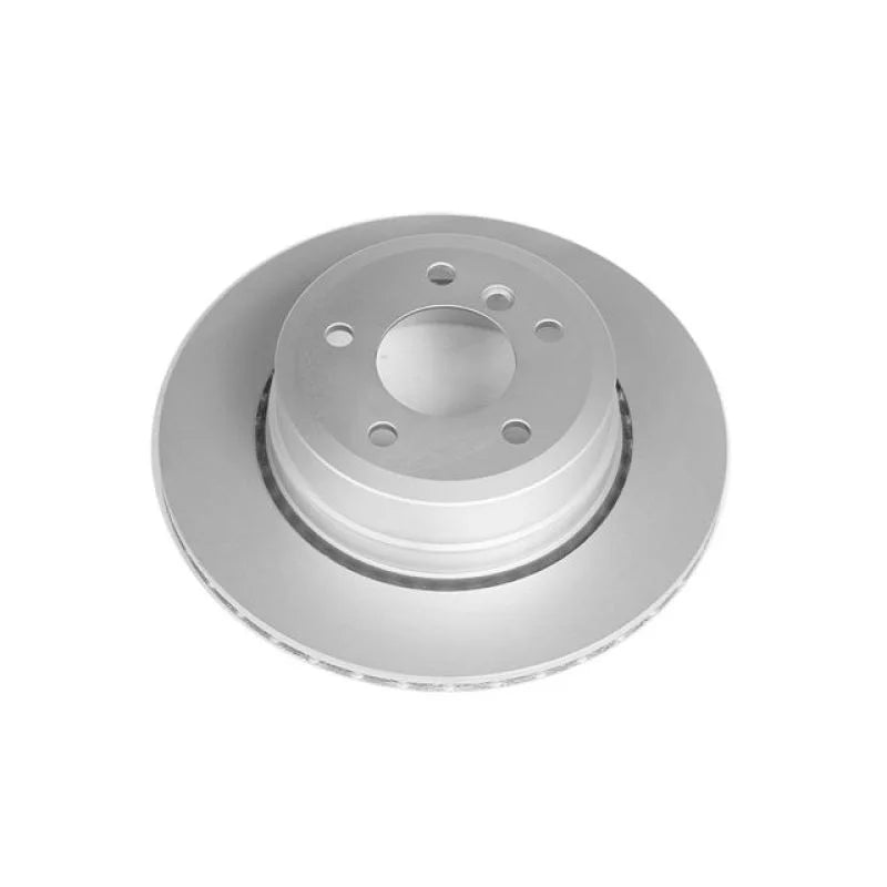 Power Stop Rear Evolution High Carbon Geomet Coated Rotor fits 2006-2007 BMW 525XI / 2010 BMW 528I / 2009-2010 BMW 528I xD...