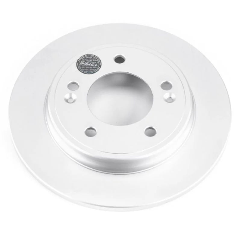 Power Stop Rear Geomet Coated Rotor fits 2022-2025 Hyundai Elantra Blue / 2017-2025 Hyundai Elantra / 2017-2025 Hyundai El...