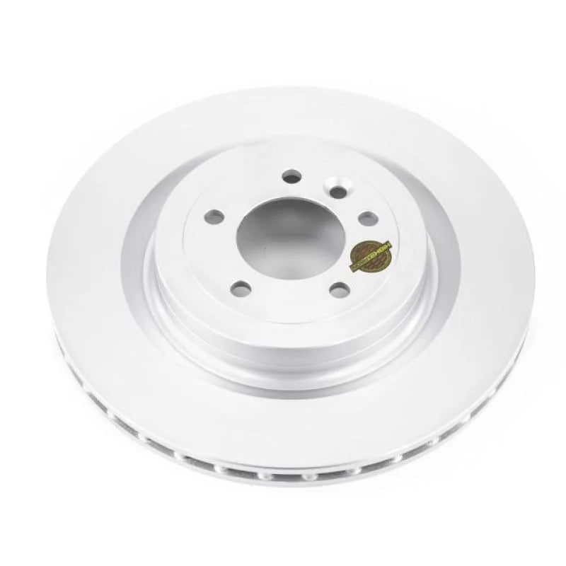 Power Stop Rear High Carbon Geomet Coated Rotor fits 2021-2025 land Rover Defender 110 / 2023-2025 land Rover Defender 130...