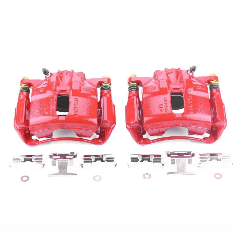 Power Stop Rear Red Calipers Pair fits 1991-1993 Acura Legend / 1994 1995 Acura Legend GS / 1991-1995 Acura Legend L / 199...