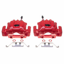 Load image into Gallery viewer, Power Stop Rear Red Calipers - Pair fits 1995-2001 BMW 740I / 1995-2001 BMW 740IL - Main Product View