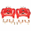 Load image into Gallery viewer, Power Stop Rear Red Calipers - Pair fits 2015-2023 Ford Mustang - Main Product View
