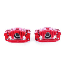 Load image into Gallery viewer, Power Stop Rear Red Calipers w/Brackets - Main Product View