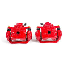 Load image into Gallery viewer, Power Stop Rear Red Calipers w/Brackets - Main Product View