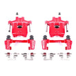 Load image into Gallery viewer, Power Stop Rear Red Calipers w/Brackets - Main Product View