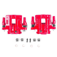Load image into Gallery viewer, Power Stop Rear Red Calipers w/Brackets - Main Product View