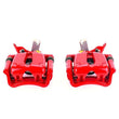 Load image into Gallery viewer, Power Stop Rear Red Calipers w/Brackets - Pair fits 2014-2016 Chevrolet Malibu / Malibu LIMITED - Main Product View