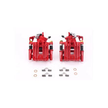 Load image into Gallery viewer, Power Stop Rear Red Calipers w/Brackets - Main Product View