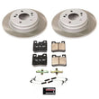 Load image into Gallery viewer, Power Stop Rear Semi-Coated Rotor Kit fits 1990-1993 Mercedes-Benz 300CE / 1993 Mercedes-Benz 300E / 1990-1992 Mercedes-Be...