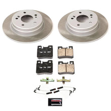 Load image into Gallery viewer, Power Stop Rear Semi-Coated Rotor Kit fits 1990-1993 Mercedes-Benz 300CE / 1993 Mercedes-Benz 300E / 1990-1992 Mercedes-Be...