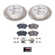 Load image into Gallery viewer, Power Stop Rear Semi-Coated Rotor Kit fits 1994-2004 Ford Mustang / 1995 Ford Mustang GTS