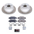 Load image into Gallery viewer, Power Stop Rear Semi-Coated Rotor Kit fits 1997-2001 Chevrolet Blazer / 1997-2004 Chevrolet Blazer LS / 1997-2001 Chevrole...