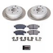 Load image into Gallery viewer, Power Stop Rear Semi-Coated Rotor Kit fits 2005-2010 Honda Odyssey EX