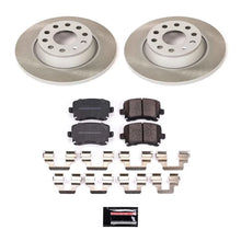 Load image into Gallery viewer, Power Stop Rear Semi-Coated Rotor Kit fits 2006-2009 Audi A3 / 2006-2009 Audi A3 Quattro / 2006-2010 Volkswagen GTI / 2006...