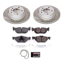 Load image into Gallery viewer, Power Stop Rear Semi-Coated Rotor Kit fits 2006 BMW 325I / 2007-2010 BMW 328I