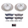 Load image into Gallery viewer, Power Stop Rear Semi-Coated Rotor Kit fits 2007 Ford E-150 / 2003-2007 Ford E-250 / 2001 2002 Ford E-250 Econoline / 2003-...