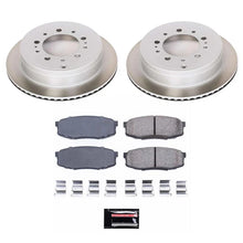 Load image into Gallery viewer, Power Stop Rear Semi-Coated Rotor Kit fits 2008-2011 Lexus LX570 / 2008-2011 2020 2021 Toyota Land Cruiser / 2008-2022 Toy...
