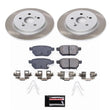 Load image into Gallery viewer, Power Stop Rear Semi-Coated Rotor Kit fits 2011-2013 Lexus CT200H / 2010 2011 2015 2021 Toyota Prius / 2012-2015 Toyota Pr...
