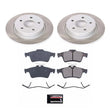 Load image into Gallery viewer, Power Stop Rear Semi-Coated Rotor Kit fits 2012-2018 Ford Focus
