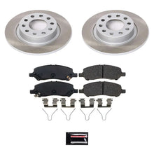 Load image into Gallery viewer, Power Stop Rear Semi-Coated Rotor Kit fits 2013-2016 Dodge DART