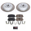 Load image into Gallery viewer, Power Stop Rear Semi-Coated Rotor Kit fits 2014-2016 Acura MDX