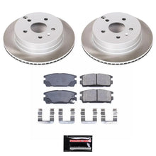 Load image into Gallery viewer, Power Stop Rear Semi-Coated Rotor Kit fits 2015-2017 Chevrolet Equinox L / 2010-2017 Chevrolet Equinox LS / 2010-2016 Chev...