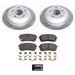 Load image into Gallery viewer, Power Stop Rear Semi-Coated Rotor Kit fits 2015-2021 Kia Sedona