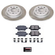 Load image into Gallery viewer, Power Stop Rear Semi-Coated Rotor Kit fits 2017 2018 Buick LaCrosse / 2018 Buick Regal Sportback / 2018-2020 Buick Regal T...