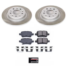 Load image into Gallery viewer, Power Stop Rear Semi-Coated Rotor Kit fits 2017 2018 Buick LaCrosse / 2018 Buick Regal Sportback / 2018-2020 Buick Regal T...