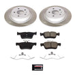Load image into Gallery viewer, Power Stop Rear Semi-Coated Rotor Kit fits 2017-2020 Ford Fusion
