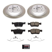 Load image into Gallery viewer, Power Stop Rear Semi-Coated Rotor Kit fits 2017-2020 Ford Fusion