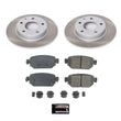 Load image into Gallery viewer, Power Stop Rear Semi-Coated Rotor Kit fits 2017-2021 Mazda 3 / Cx-3