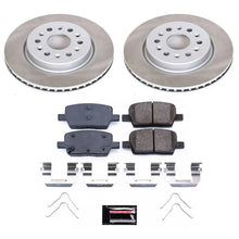 Load image into Gallery viewer, Power Stop Rear Semi-Coated Rotor Kit fits 2018-2020 Buick Enclave / 2017-2020 Cadillac XT5 / 2020 Cadillac XT6 / 2019 Che...