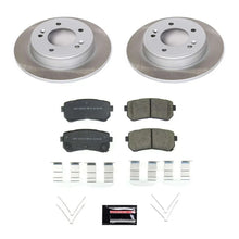 Load image into Gallery viewer, Power Stop Rear Semi-Coated Rotor Kit fits Hyundai Kona / 2018-2023 Hyundai Kona SE / 2020-2021 Hyundai Kona SEL Plus / 20...
