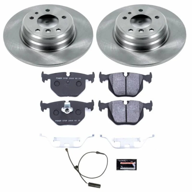 Power Stop Rear Track Day Brake Kit fits 1995-2001 BMW 740I / 1995-2001 BMW 740IL - Main Product View