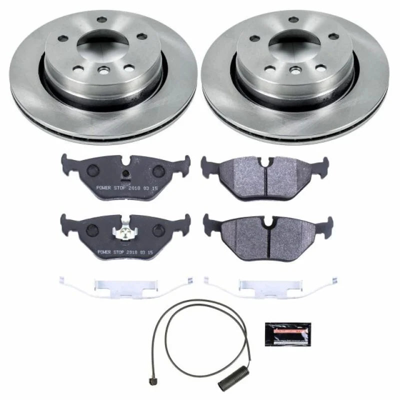 Power Stop Rear Track Day Brake Kit fits 1998-1999 BMW 323I / 1996-1999 BMW 328I - Main Product View