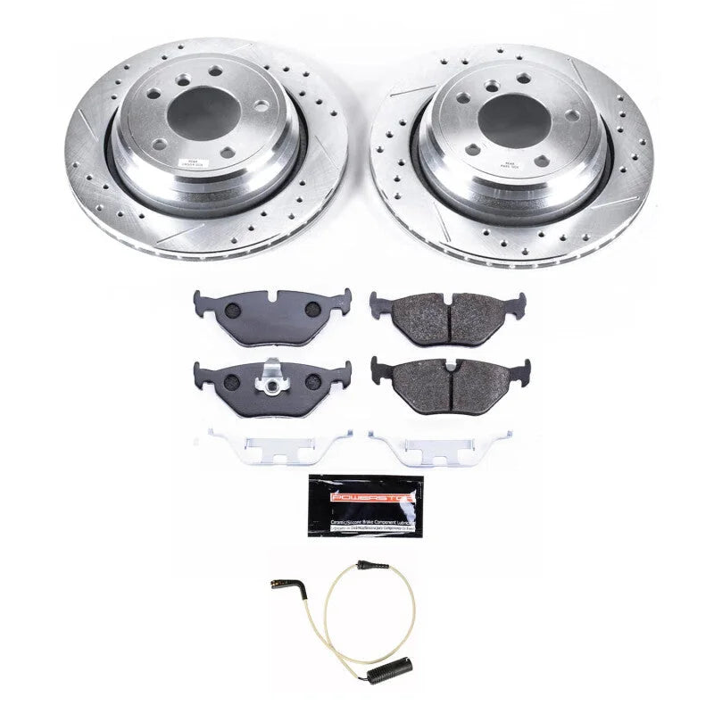 Power Stop Rear Track Day Brake Kit fits 2001-2003 BMW 525I / 1997-2000 BMW 528I / 2001-2003 BMW 530I / 1997-2003 BMW 540I
