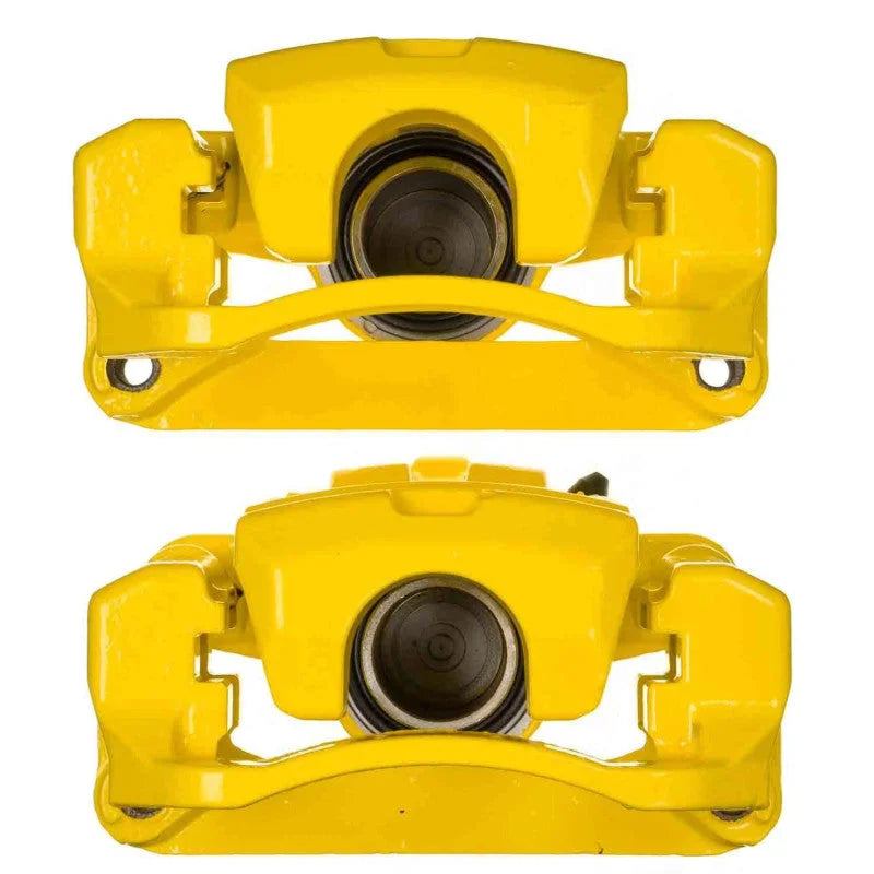 Power Stop Rear Yellow Caliper w/Bracket (Pair) fits 2013-2016 Scion FR-S / 2013-2020 Subaru BRZ LIMITED / 2013-2019 Subar...