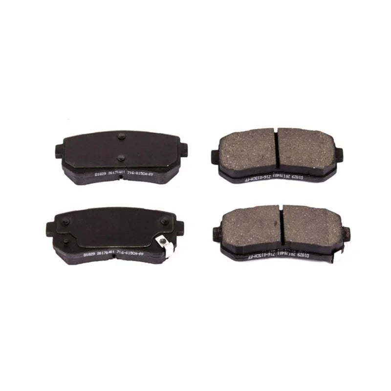 Power Stop Rear Z16 Ceramic Brake Pads fits 2016-2019 Hyundai Sonata / 2016-2019 Hyundai Sonata Hybrid / 2018 2019 Hyundai...