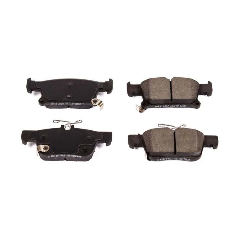 Power Stop Rear Z16 Evolution Ceramic Brake Pads fits 2016-2020 Buick Envision - Main Product View