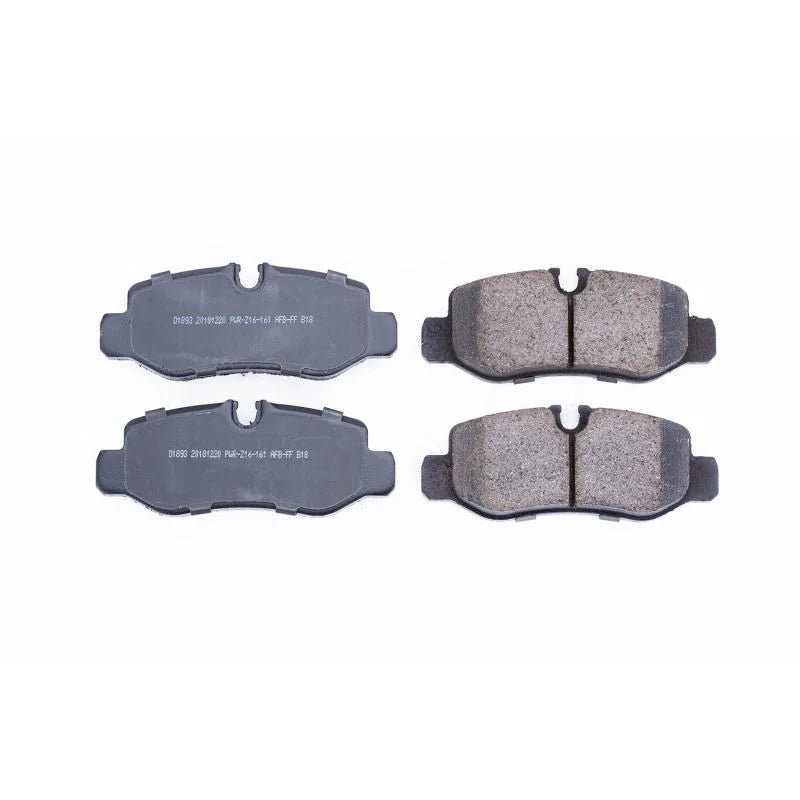 Power Stop Rear Z16 Evolution Ceramic Brake Pads fits 2016-2023 Mercedes-Benz Metris - Main Product View