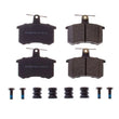 Load image into Gallery viewer, Power Stop Rear Z17 Ceramic Brake Pads w/Hardware fits 1989-1994 Audi 100 / 1989-1994 Audi 100 Quattro / 1989-1991 Audi 20...