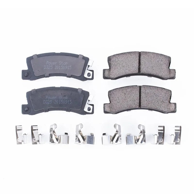 Power Stop Rear Z17 Ceramic Brake Pads w/Hardware fits 1990-1992 Geo Prizm / 1990 1991 Lexus ES250 / 1992-1999 Lexus ES300...