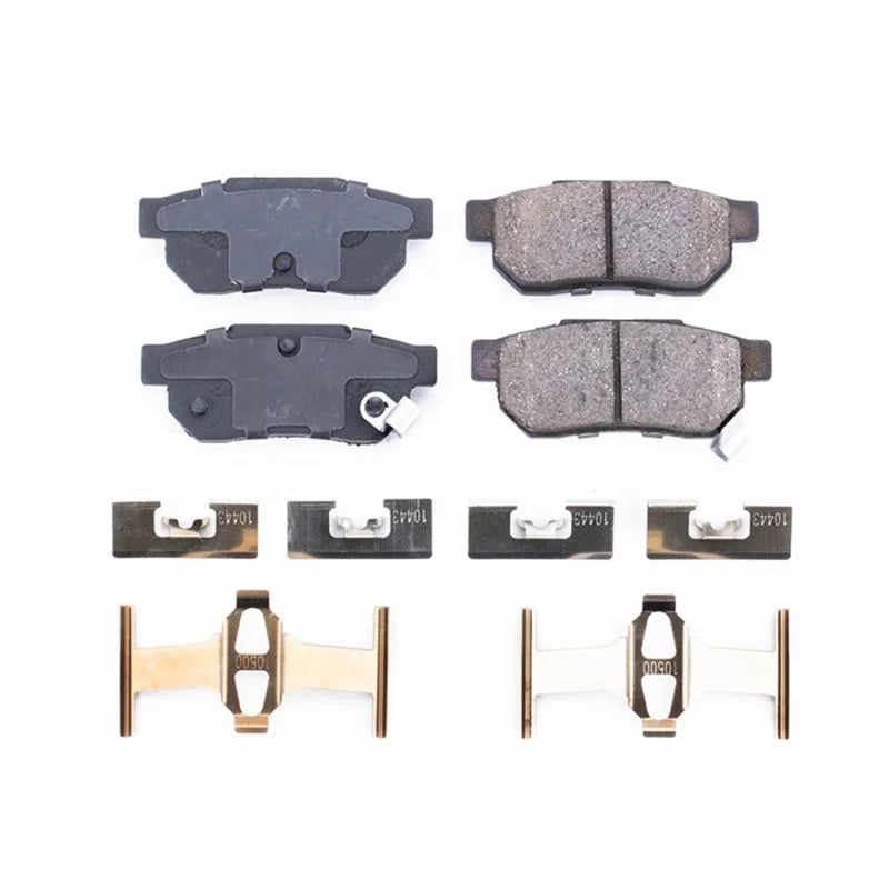 Power Stop Rear Z17 Ceramic Brake Pads w/Hardware fits 1990-1993 Acura Integra GS / 1992-2001 Acura Integra GS-R / 1986-20...