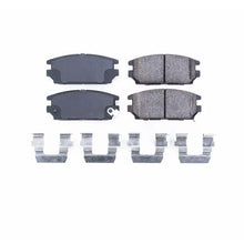 Load image into Gallery viewer, Power Stop Rear Z17 Ceramic Brake Pads w/Hardware fits 1991-1994 Dodge Stealth / 1995 Eagle Talon TSI / 1991-1993 Mitsubis...
