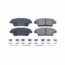 Load image into Gallery viewer, Power Stop Rear Z17 Ceramic Brake Pads w/Hardware fits 2010-2016 Hyundai Genesis 3.8 / 2010-2012 Hyundai Genesis 4.6 / 201...