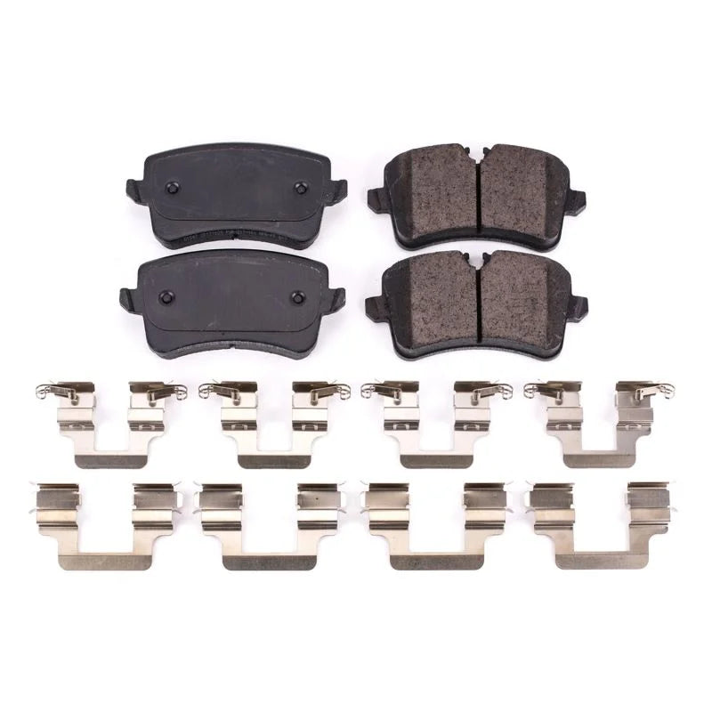 Power Stop Rear Z17 Ceramic Brake Pads w/Hardware fits 2012-2018 Audi A6 / 2012-2018 Audi A6 Quattro / 2012-2018 Audi A7 Q...