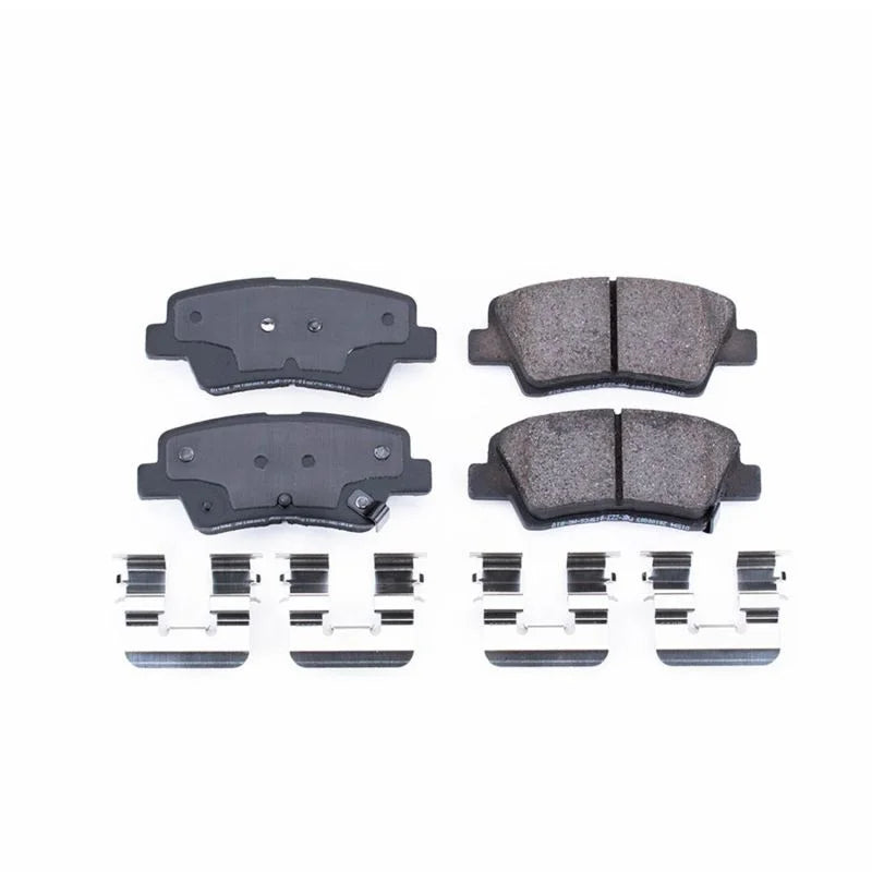 Power Stop Rear Z17 Ceramic Brake Pads w/Hardware fits 2013-2016 2018-2020 Hyundai Elantra GT / 2022 2023 Hyundai Kona / 2...