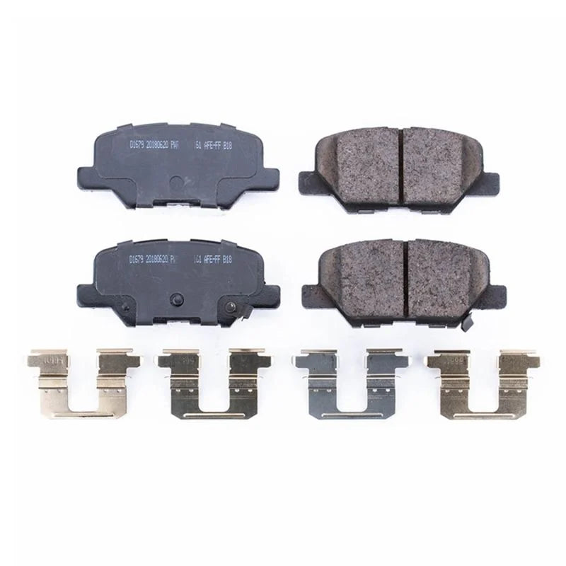 Power Stop Rear Z17 Ceramic Brake Pads w/Hardware fits 2014-2016 Mazda 3 i / 2014 2015 Mazda 6 Grand / 2014-2018 Mitsubish...