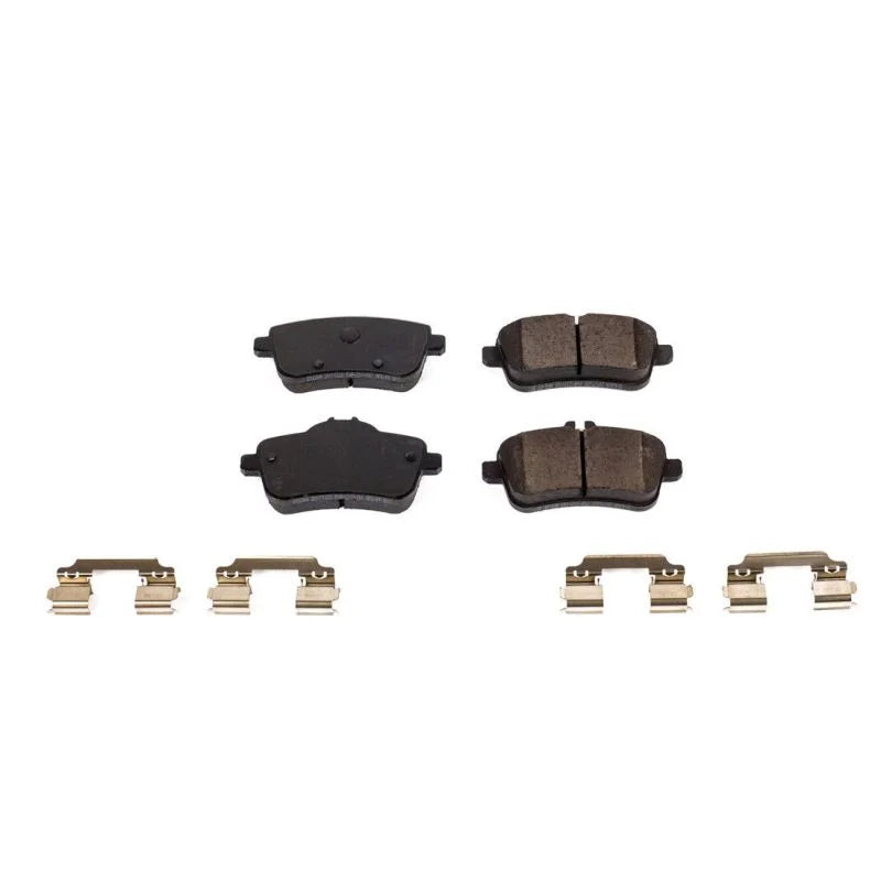 Power Stop Rear Z17 Ceramic Brake Pads w/Hardware fits 2014-2018 Mercedes-Benz CLA45 Amg / 2013-2016 Mercedes-Benz GL350 /...